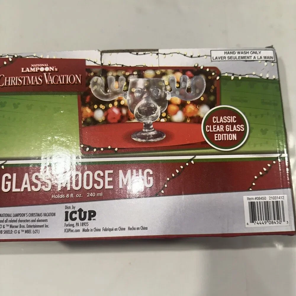 Icup glass moose